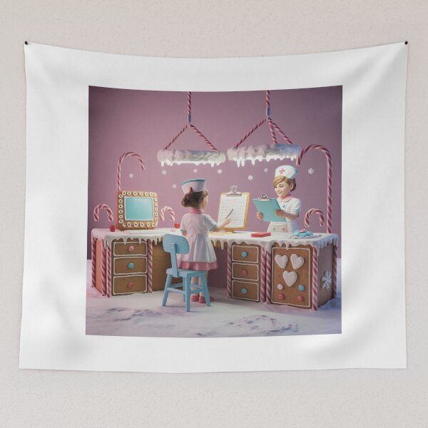 Item preview, Gingerbread Nurse Station designed and sold by McVrax.