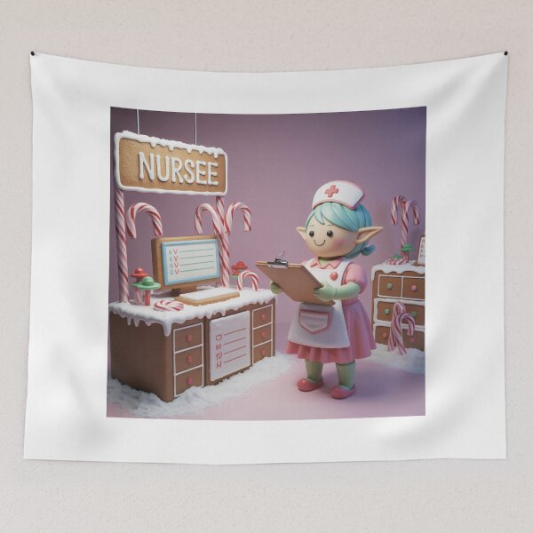 Item preview,  Gingerbread Nurse Station designed and sold by McVrax.