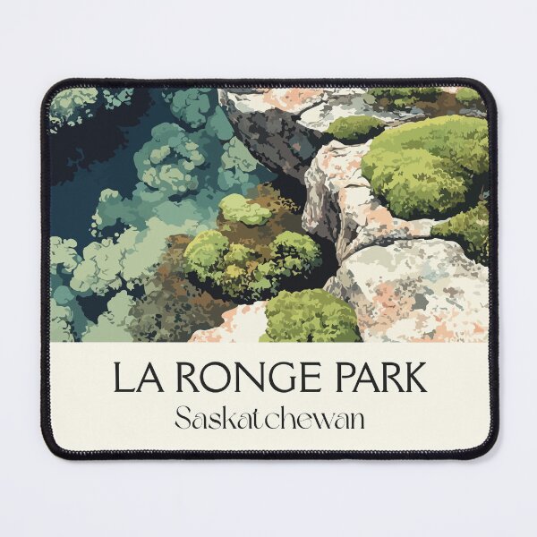 Item preview, Lac La Ronge Provincial Park | Canadian Shield Rocks & Water Art Print designed and sold by TuncGK.