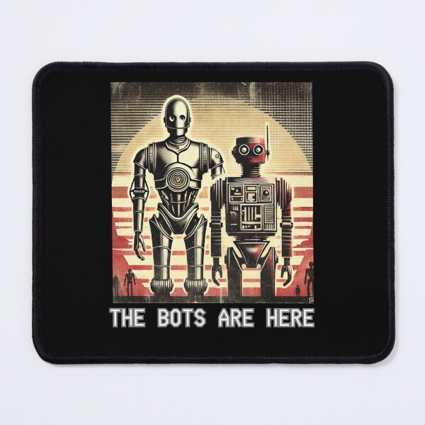 Item preview, Futuristic Humanoid Robot designed and sold by TEEJAMBOREE.