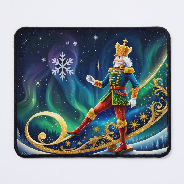 Item preview, Nutcracker Christmas Card Background designed and sold by Sharon Schwalbe.