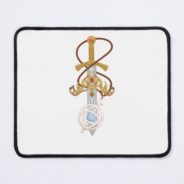 Item preview, Throne of glass kingdom of ash sticker. aelin, goldryn and eye of elena designed and sold by GeekandArtsy.