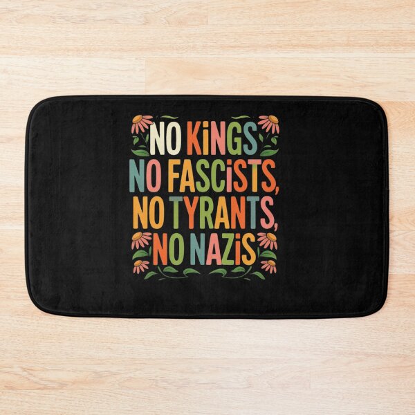 Item preview, No kings no fascits no tyrants no nazis designed and sold by ArminGreen.