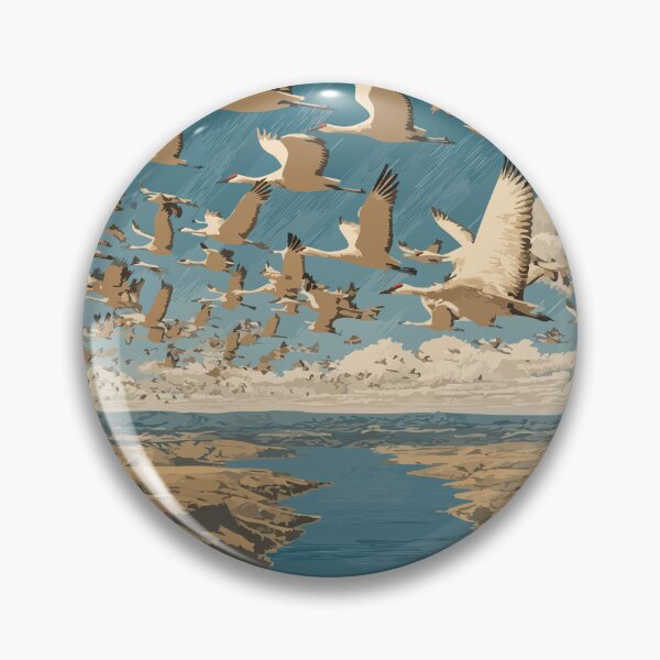 Item preview, Last Mountain Lake | Bird Sanctuary & Wetlands Art Print designed and sold by TuncGK.
