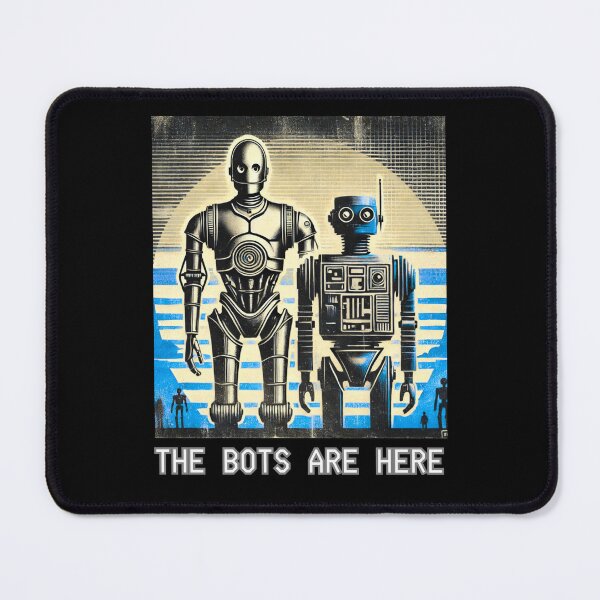 Item preview, Futuristic Humanoid Robot designed and sold by TEEJAMBOREE.
