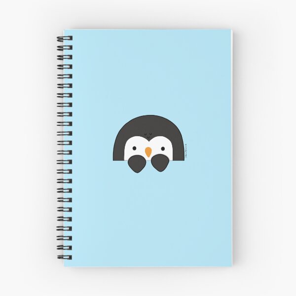 Item preview, Curious Penguin peeking designed and sold by julianamotzko.