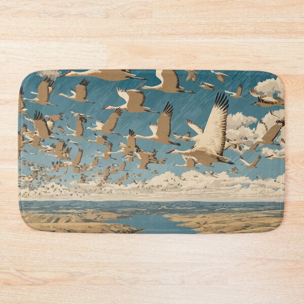 Item preview, Last Mountain Lake | Bird Sanctuary & Wetlands Art Print designed and sold by TuncGK.