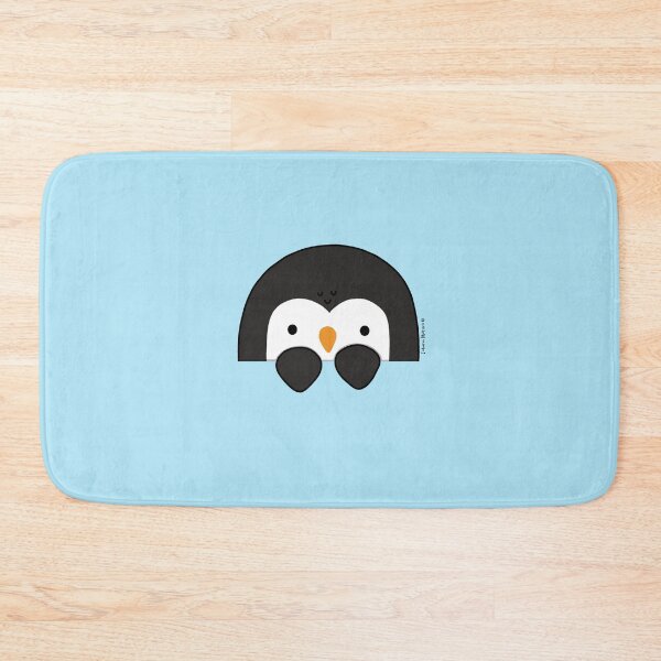 Item preview, Curious Penguin peeking designed and sold by julianamotzko.