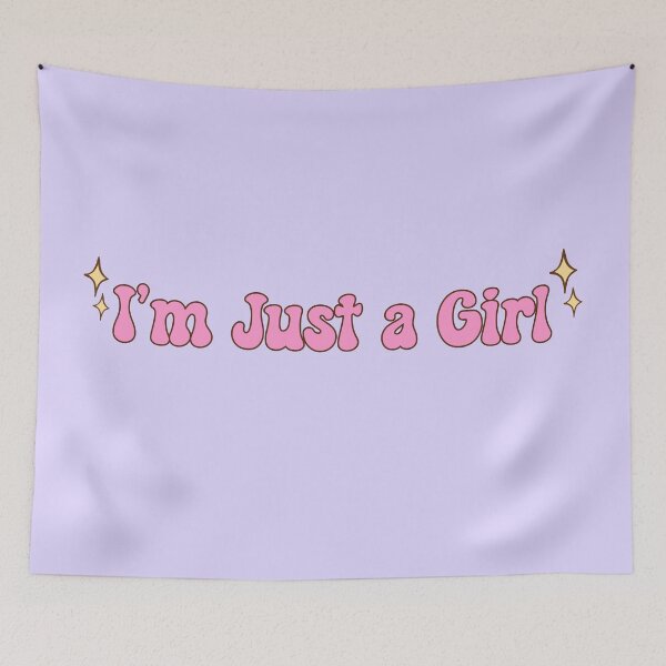 Item preview, I'm Just a Girl  designed and sold by SpacedOutRITZ.