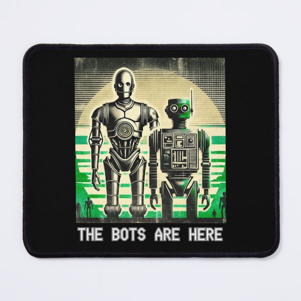 Item preview, Futuristic Humanoid Robot designed and sold by TEEJAMBOREE.