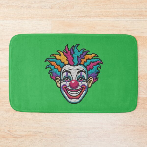 Item preview, EMBROIDERED PATCH OF A CLOWN designed and sold by infinitearte.