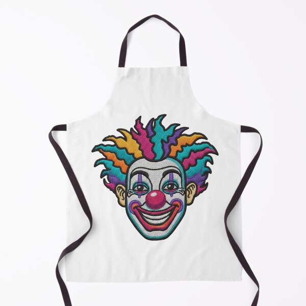 Item preview, EMBROIDERED PATCH OF A CLOWN designed and sold by infinitearte.