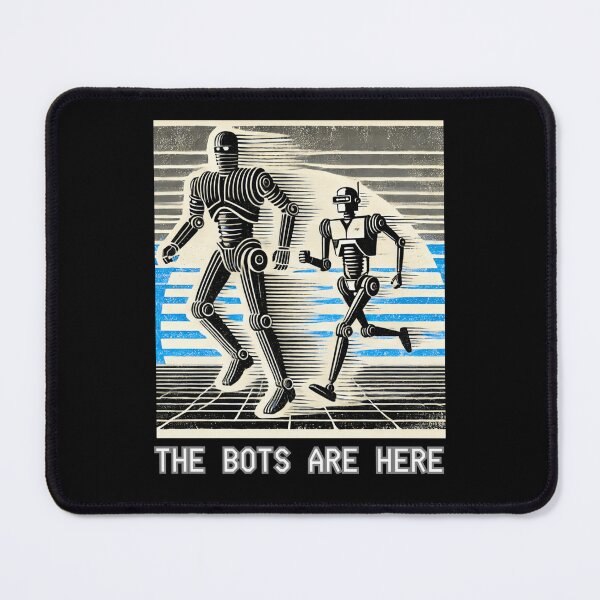 Item preview, Futuristic Humanoid Robot designed and sold by TEEJAMBOREE.