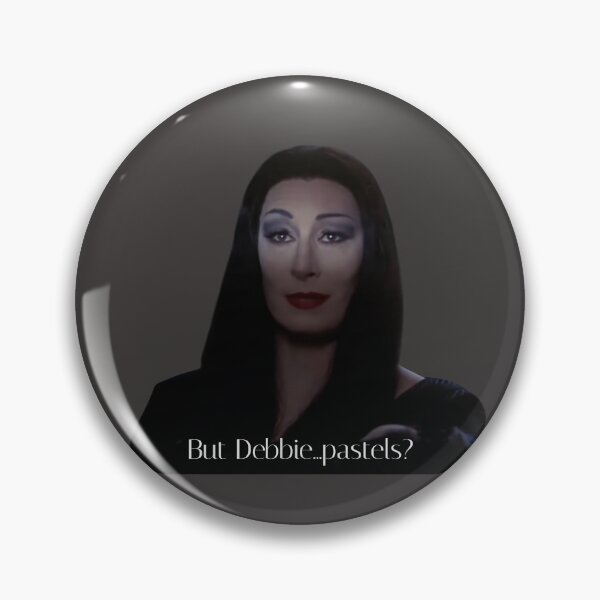 Item preview, Morticia Addams - But Debbie...pastels? Addams Family designed and sold by BerlinerKatzen.