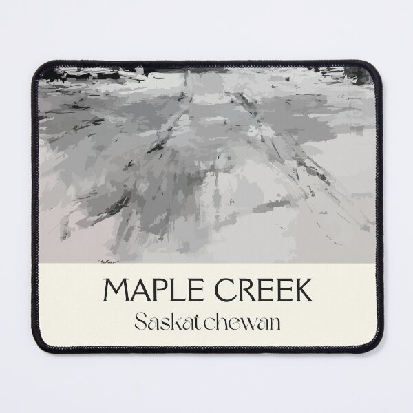 Item preview, Maple Creek Saskatchewan | Vintage Old West Main Street Art Print designed and sold by TuncGK.