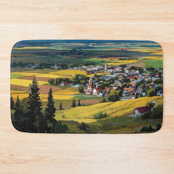 Item preview, Melfort Saskatchewan | Northern Lights City & Agriculture Art Print designed and sold by TuncGK.