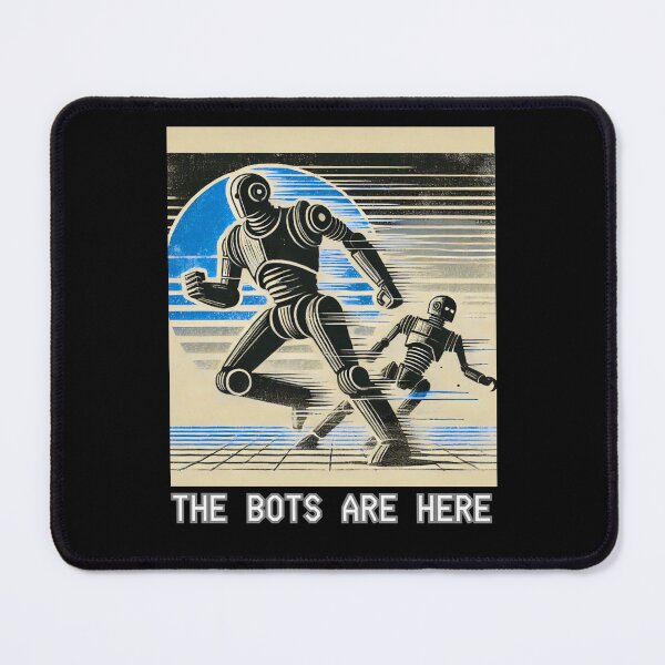 Item preview, Futuristic Humanoid Robot designed and sold by TEEJAMBOREE.