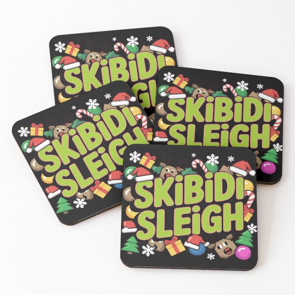 Item preview, Skibidi Sleigh, funny Gen Z and gen Alpha Christmas designed and sold by NoetherSym.