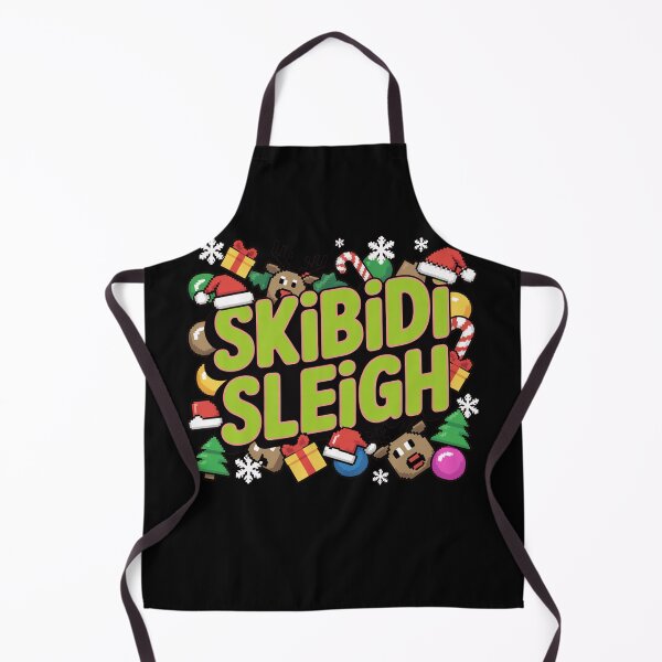 Item preview, Skibidi Sleigh, funny Gen Z and gen Alpha Christmas designed and sold by NoetherSym.