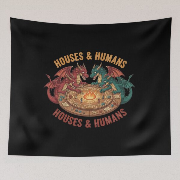 Item preview, Vintage Retro 90s Joke D and D Houses and Humans Dungeons and Dragons designed and sold by faridman.
