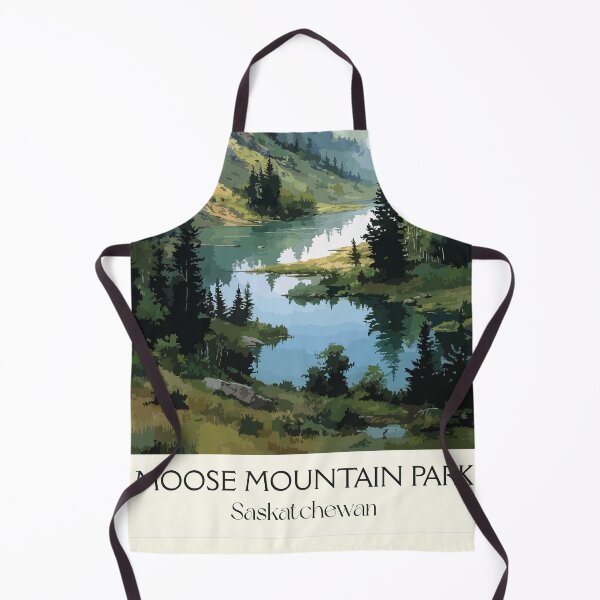 Item preview, Moose Mountain Provincial Park | Rolling Hills & Forest Art Print designed and sold by TuncGK.