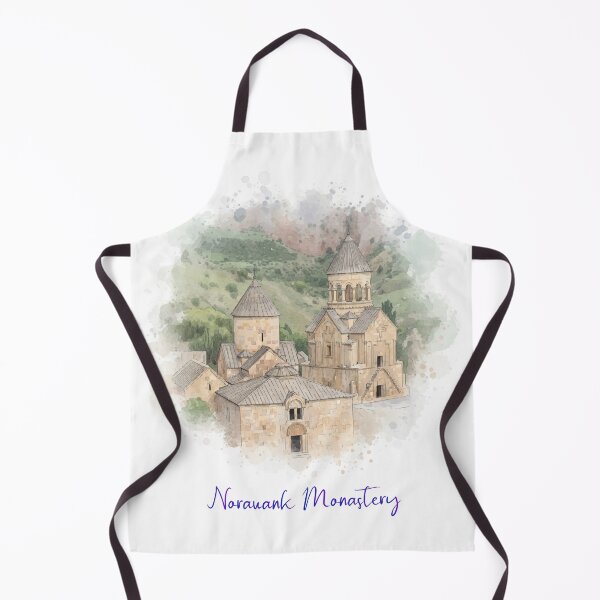 Item preview, Noravank Monastery Armenia  Armenian Architecture Landscape Illustration designed and sold by NareArt.
