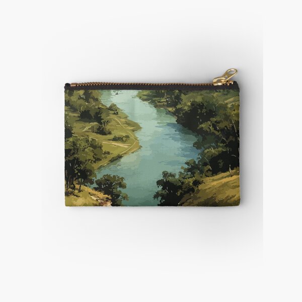 Item preview, North Battleford | North Saskatchewan River Valley Art Print designed and sold by TuncGK.