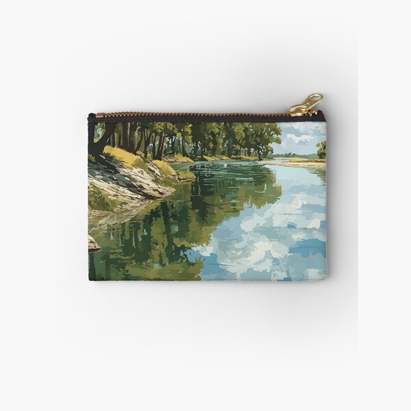 Item preview, Outlook Saskatchewan | South Saskatchewan River & Trees Art Print designed and sold by TuncGK.