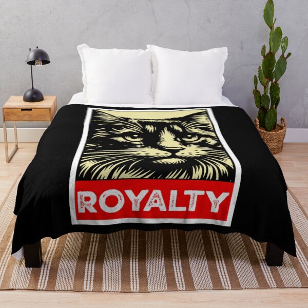 Item preview, Royalty Cat Logo – Elegant Feline Design for Apparel & Art designed and sold by ldjcustomdesign.