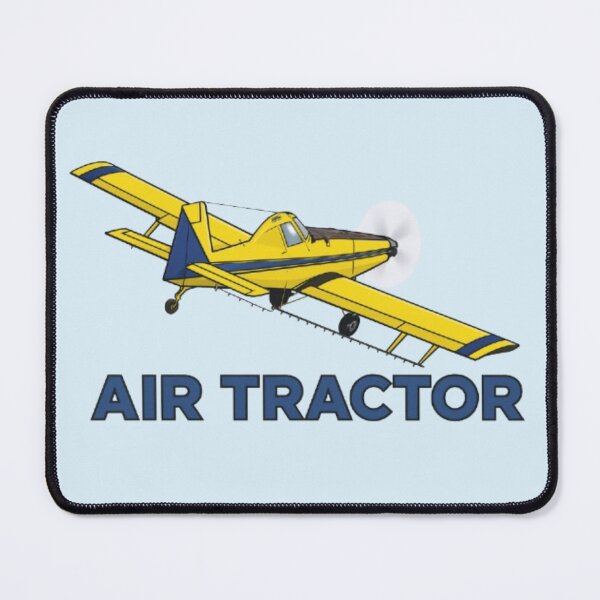 Item preview, air tractor ag pilot crop dusters yellow blue designed and sold by PilotandPlane.