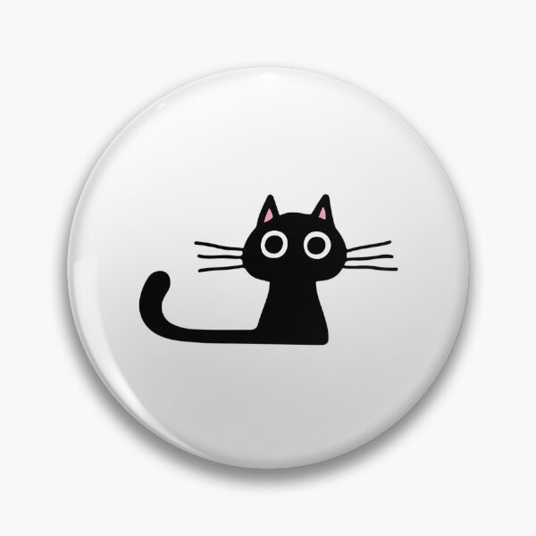 Item preview, Cutie Kitty Cat Wide Eyed Black Kitten designed and sold by sydne-ywong.