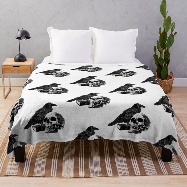 Item preview, Quoth The Raven With Skull designed and sold by sydne-ywong.