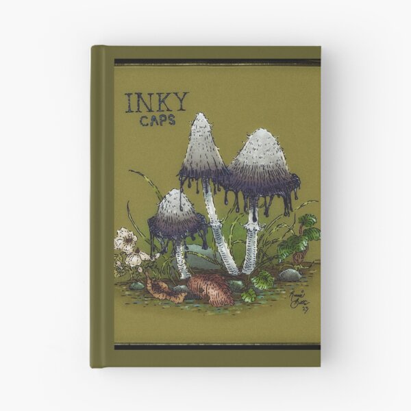 Item preview, Ink Cap Mushrooms  designed and sold by RonaldBottsArt.