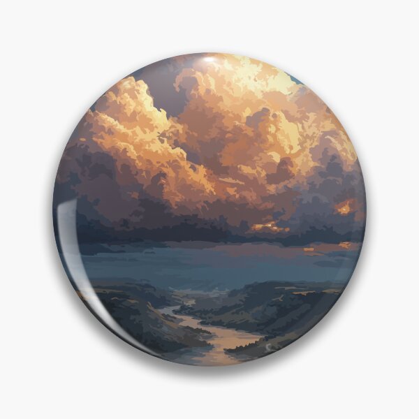 Item preview, Qu'Appelle Valley Saskatchewan | Scenic Lakes & Sunset Art Print designed and sold by TuncGK.
