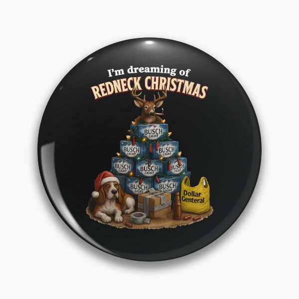 Item preview, Dreaming of a Redneck Christmas Holiday Humor Design  designed and sold by ArtByMarkDesign.