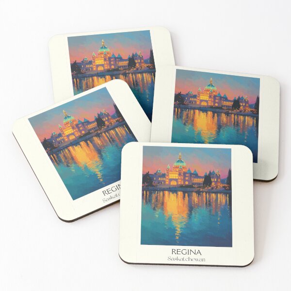 Item preview, Regina Saskatchewan | Legislative Building & Wascana Lake Art Print designed and sold by TuncGK.