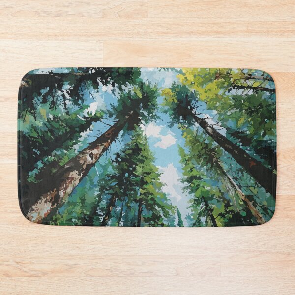Item preview, Saskatchewan Boreal Forest | Pine Tree Canopy Art Print designed and sold by TuncGK.
