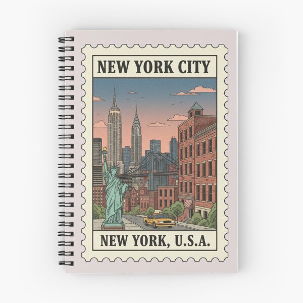 Item preview, New York City Stamp designed and sold by allaboutstamps.