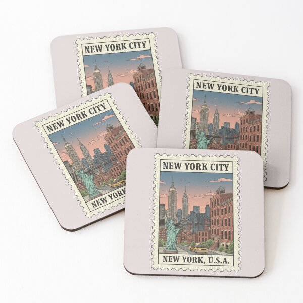 Item preview, New York City Stamp designed and sold by allaboutstamps.