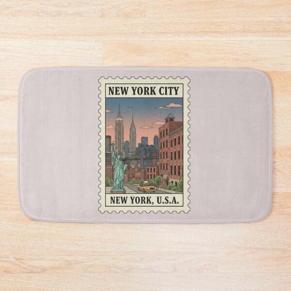 Item preview, New York City Stamp designed and sold by allaboutstamps.