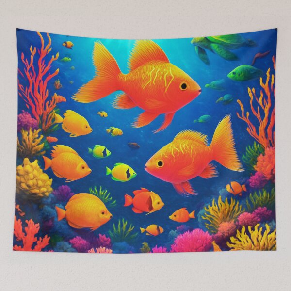 Item preview, Underwater Carnival Madness designed and sold by Zofia Sosnecka.