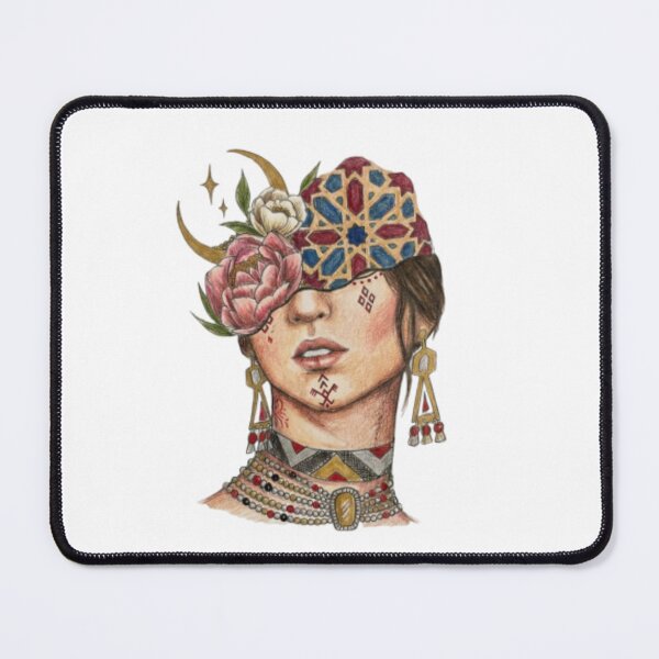 Item preview, Amazigh Moon Muse designed and sold by InkImagination1.