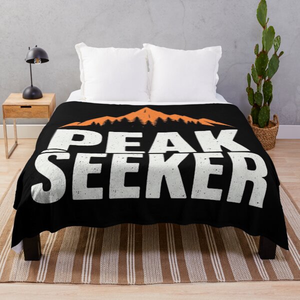 Item preview, Peak Seeker Mountain Hiker Climber designed and sold by rustyroofco.