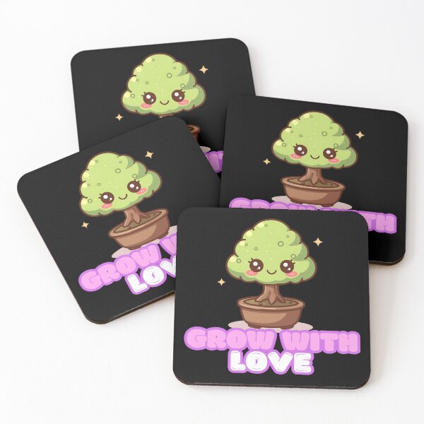 Item preview, Grow With Love Kawaii Plant Lover Gift designed and sold by Bawek85Designs.