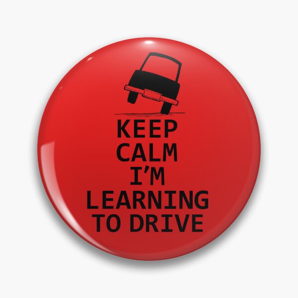 Item preview, Keep Calm I'm Learning to drive, Learner Driver Gift, L Plate designed and sold by DesignHouse07.