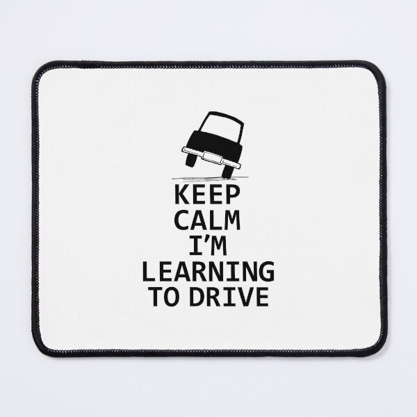 Item preview, Keep Calm I'm Learning to drive, Learner Driver Gift, L Plate designed and sold by DesignHouse07.