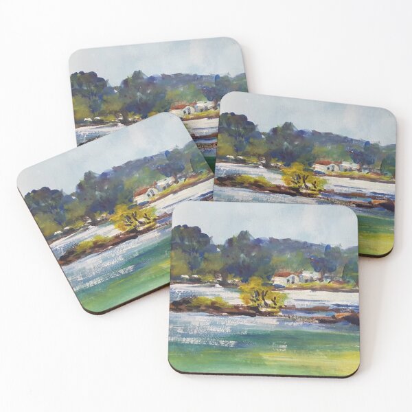 Item preview, Sun sparkles on the Camden Haven River designed and sold by Bonnyview Studio.