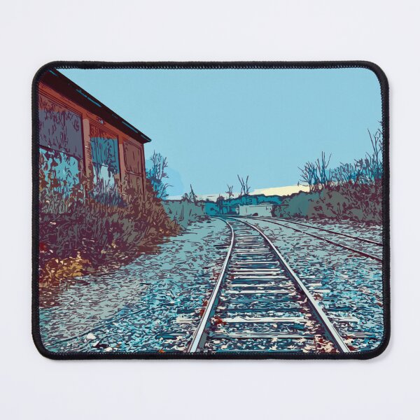Item preview, Abandoned Railroad [Vector Art] designed and sold by dragonsinn.