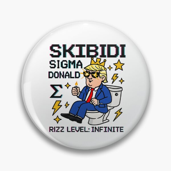 Item preview, Skibidi Sigma Meme King Infinite Rizz designed and sold by AnnDesignStudio.