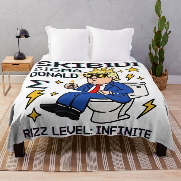 Item preview, Skibidi Sigma Meme King Infinite Rizz designed and sold by AnnDesignStudio.